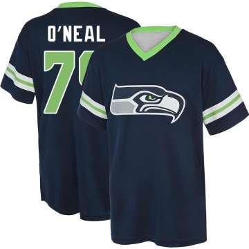 Raiqwon O'Neal Name & Number Game Day V-Neck T-Shirt - Navy