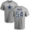 Randy White Name & Number T-shirt - Gray