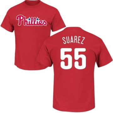 Ranger Suarez Name & Number T-Shirt - Red