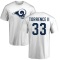 Rashad Torrence II Name & Number T-Shirt - White