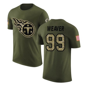 Rashad Weaver Legend Salute to Service T-Shirt - Olive