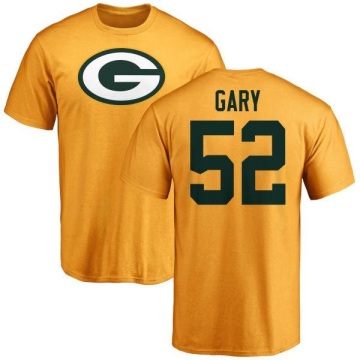 Rashan Gary Name & Number T-Shirt - Gold