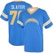 Rashawn Slater Name & Number Game Day V-Neck T-Shirt - Royal