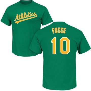 Ray Fosse Name & Number T-Shirt - Green