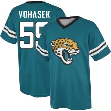 Raymond Vohasek Name & Number Game Day V-Neck T-Shirt - Teal