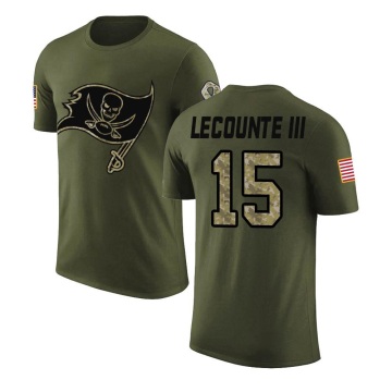 Richard LeCounte III Legend Salute to Service T-Shirt - Olive