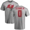 Richard LeCounte III Name & Number T-Shirt - Ash
