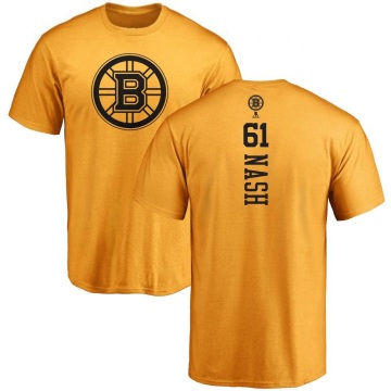 Rick Nash One Color Backer T-Shirt - Gold