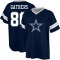 Rico Gathers Name & Number Game Day V-Neck T-Shirt - Navy Blue