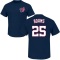 Riley Adams Name & Number T-Shirt - Navy