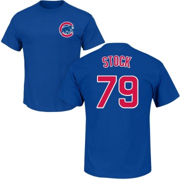 Robert Stock Name & Number T-Shirt - Royal