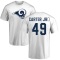 Roger Carter Jr. Name & Number T-Shirt - White