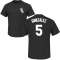 Romy Gonzalez Name & Number T-Shirt - Black