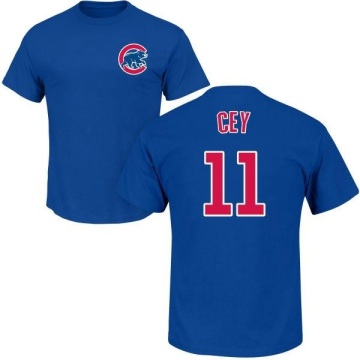 Ron Cey Name & Number T-Shirt - Royal