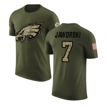 Ron Jaworski Legend Salute to Service T-Shirt - Olive
