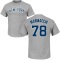 Ron Marinaccio Name & Number T-Shirt - Gray