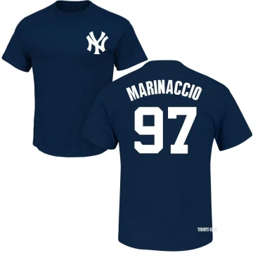 Ron Marinaccio Name & Number T-Shirt - Navy - Tshirtsedge
