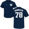Ron Marinaccio Name & Number T-Shirt - Navy