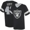 Ronnie Lott Name & Number Game Day V-Neck T-Shirt - Black