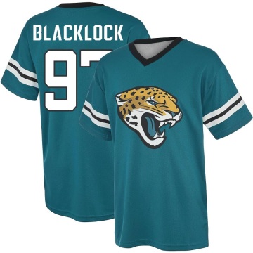 Ross Blacklock Name & Number Game Day V-Neck T-Shirt - Teal