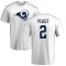 Russ Yeast Name & Number T-Shirt - White