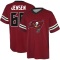 Ryan Jensen Name & Number Game Day V-Neck T-Shirt - Red