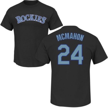 Ryan McMahon Name & Number T-Shirt - Black