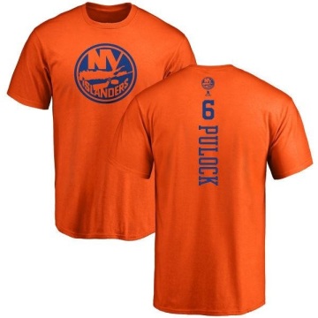 Ryan Pulock One Color Backer T-Shirt - Orange