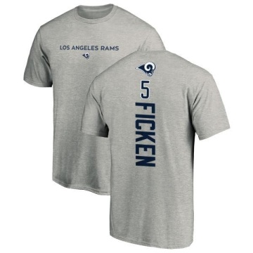 Sam Ficken Backer T-Shirt - Ash