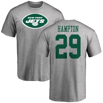 Saquan Hampton Name & Number T-Shirt - Ash
