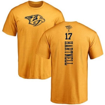 Scott Hartnell One Color Backer T-Shirt - Gold