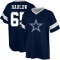 Sean Harlow Name & Number Game Day V-Neck T-Shirt - Navy Blue