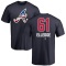 Seth Elledge Name and Number Banner Wave T-Shirt - Navy