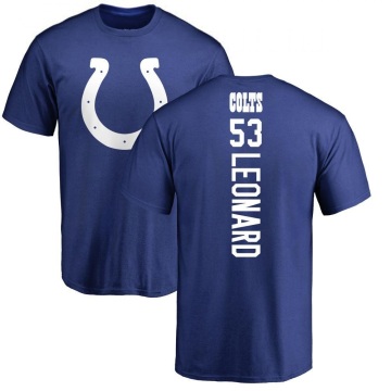 Shaquille Leonard Backer T-Shirt - Royal