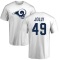 Shaun Jolly Name & Number T-Shirt - White