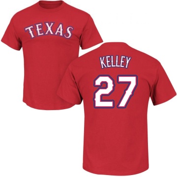 Shawn Kelley Name & Number T-Shirt - Red