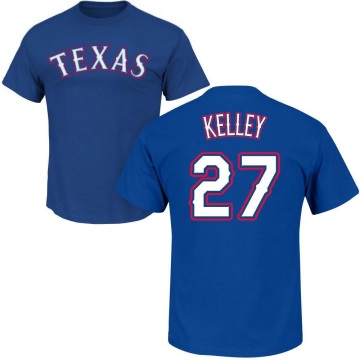 Shawn Kelley Name & Number T-Shirt - Royal