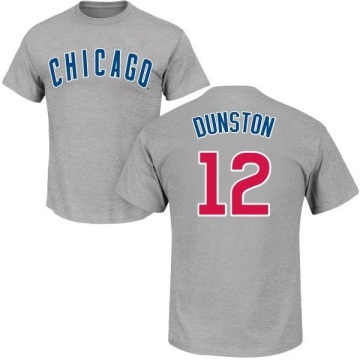 Shawon Dunston Name & Number T-Shirt - Gray