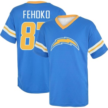 Simi Fehoko Name & Number Game Day V-Neck T-Shirt - Royal