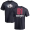 Spencer Stastney Name and Number Banner Wave T-Shirt - Navy