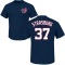 Stephen Strasburg Name & Number T-Shirt - Navy