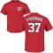 Stephen Strasburg Name & Number T-Shirt - Red