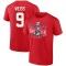 Stephen Weiss 2023 Stanley Cup Final Quest T-Shirt - Red