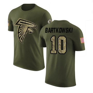 Steve Bartkowski Legend Salute to Service T-Shirt - Olive