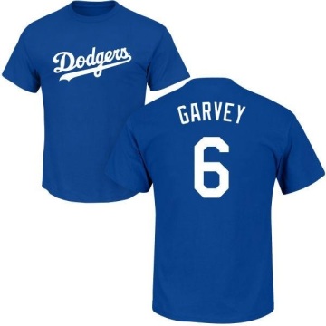 Steve Garvey Name & Number T-Shirt - Royal