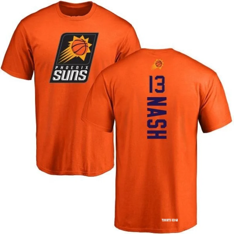 Steve Nash Backer T-Shirt - Orange - Tshirtsedge