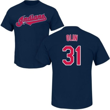 Steve Olin Name & Number T-Shirt - Navy