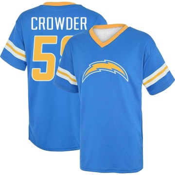 Tae Crowder Name & Number Game Day V-Neck T-Shirt - Royal