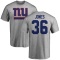 Taiwan Jones Name & Number T-Shirt - Ash