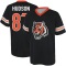Tanner Hudson Name & Number Game Day V-Neck T-Shirt - Black